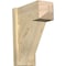 Ekena Millwork Traditional Craftsman Rough Sawn Outlooker, Douglas Fir, 8"W x 16"D x 20"H OUT08X16X20TRA04RDF - alternate 1